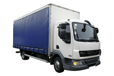 Car Hire Winsford - 7.5 Tonnage Special Edition Curtain Side Truck - Truck hire Winsford
