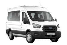 Car Hire Winsford - Ford Minibus - Accommodates 12 Passengers - Minibus hire Winsford